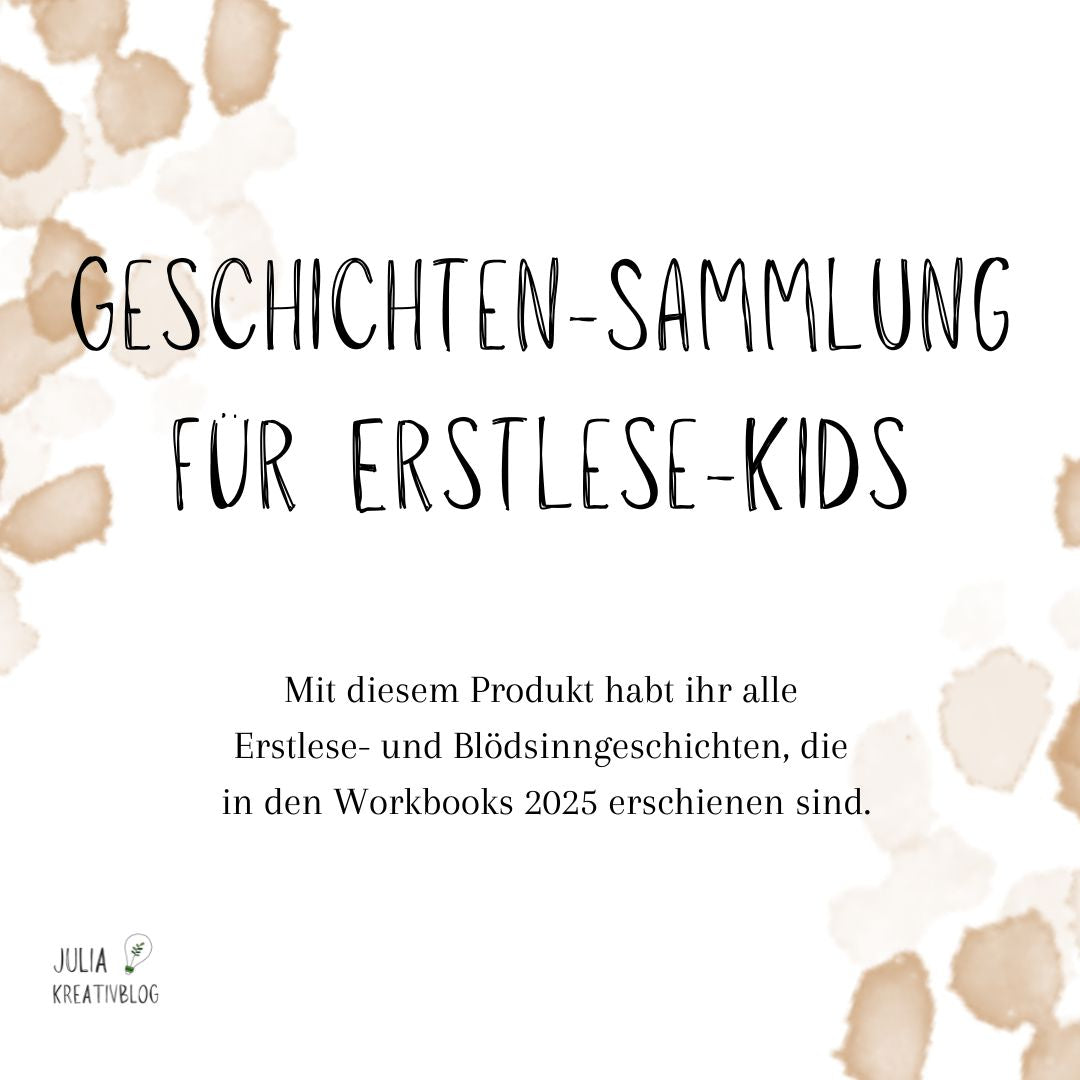 Geschichten-Sammlung für Erstlese-Kids - verschiedene Varianten