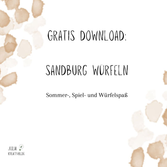 PDF: Gratis Download "Sandburg würfeln"