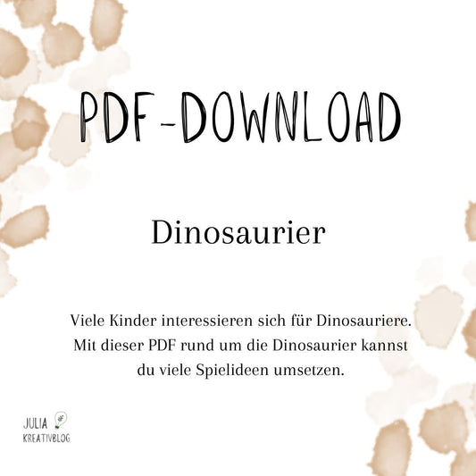 PDF: Dinosaurier