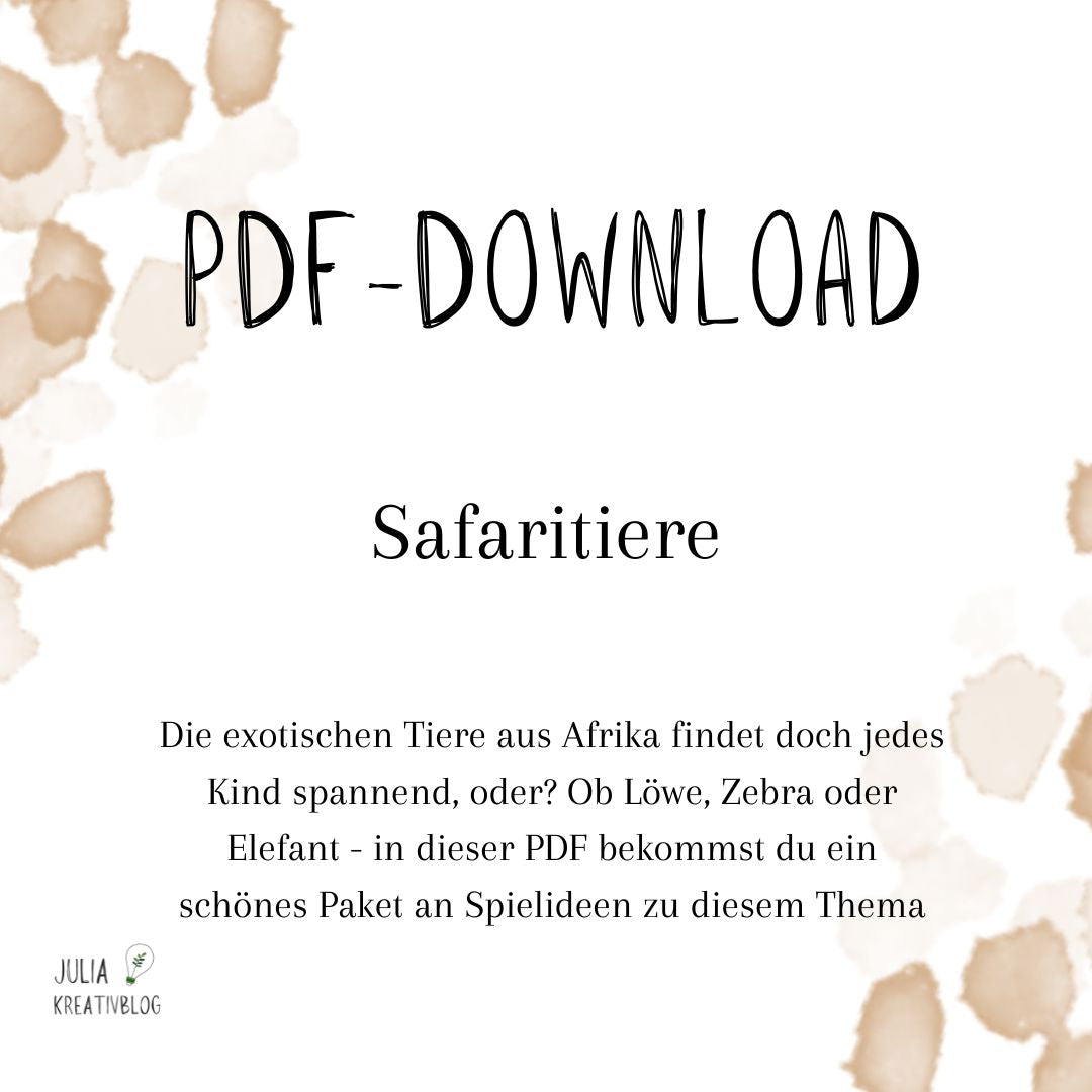 PDF: Safaritiere