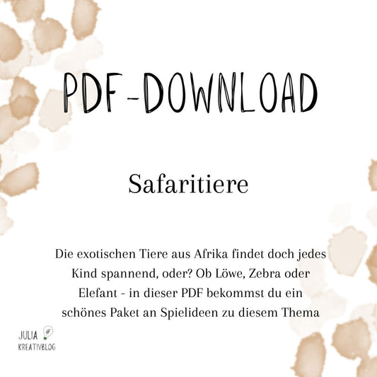 PDF: Safaritiere