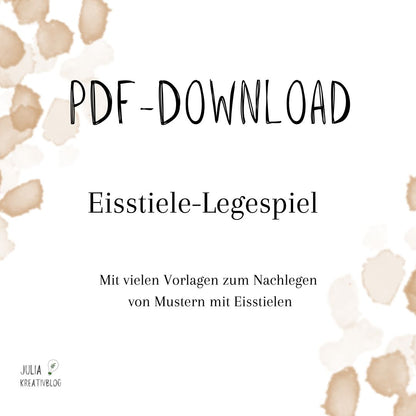 PDF: Eisstiele - Legespiel