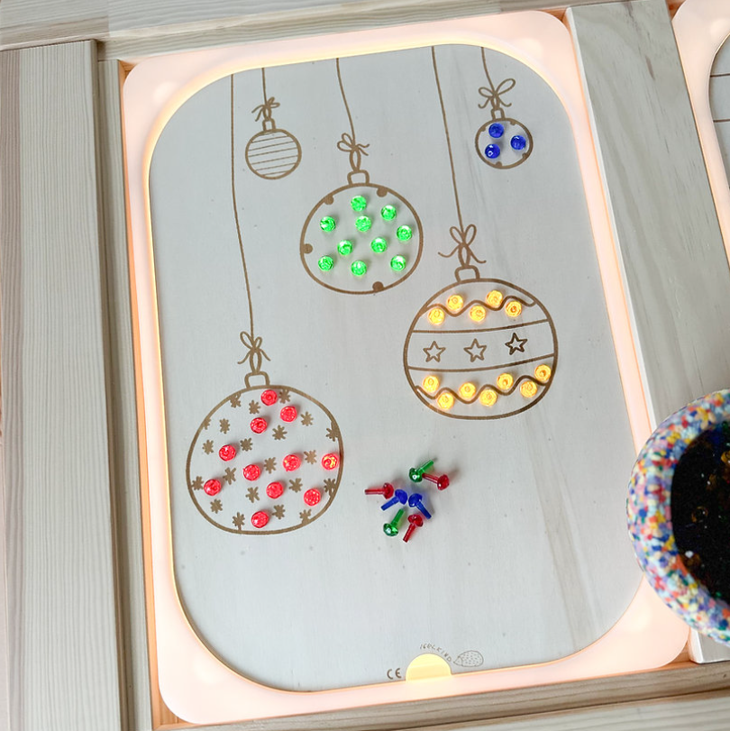 Christbaumkugelplatte