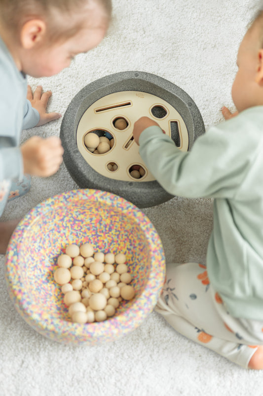 Schüttplatte für Stapelsteine