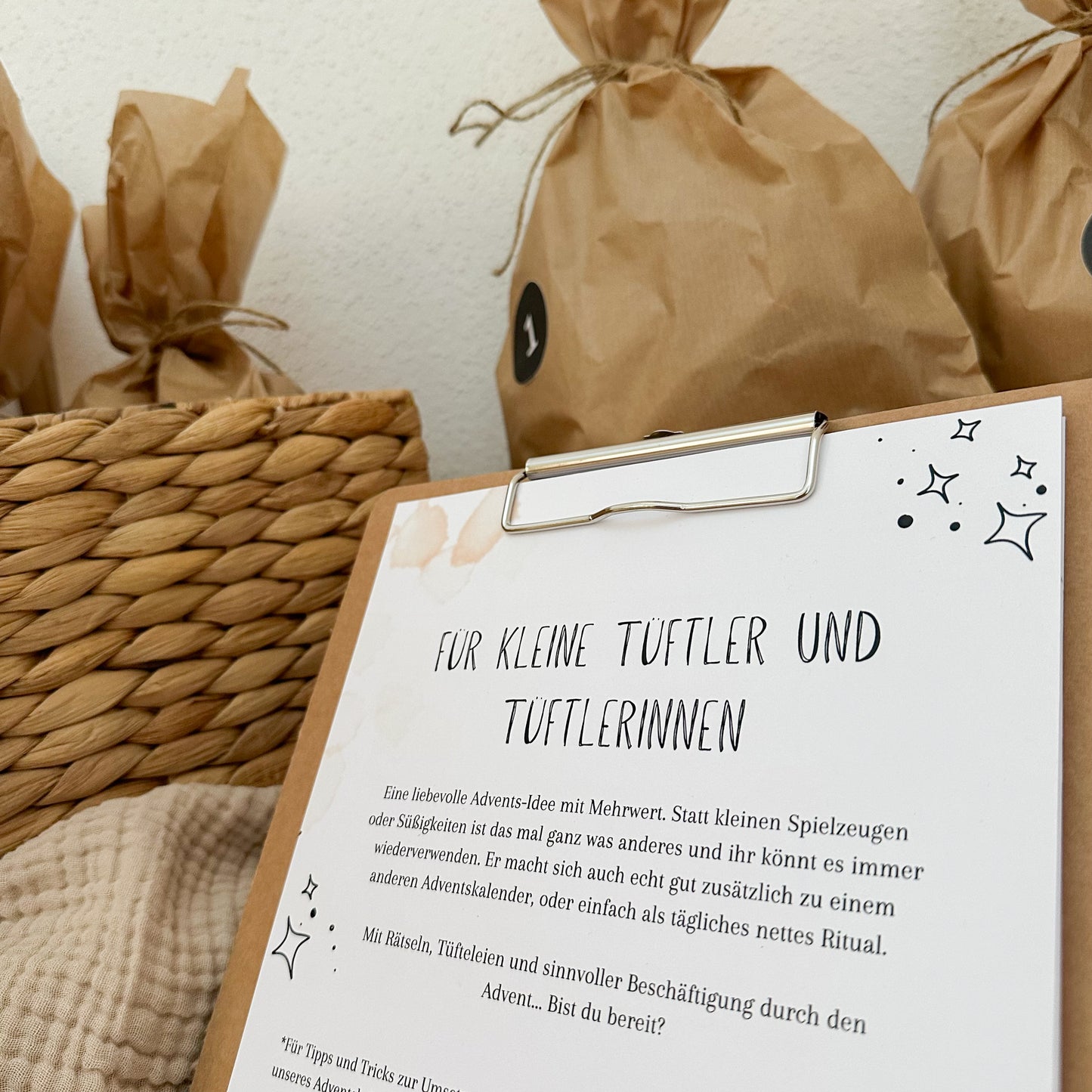 Materialpaket: Rätseln im Advent