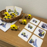 Fahrzeuge Baustelle - großes Material- und Spielpaket