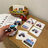 Fahrzeuge - Kunterbuntes Materialpaket für kleine Fahrzeug-Fans