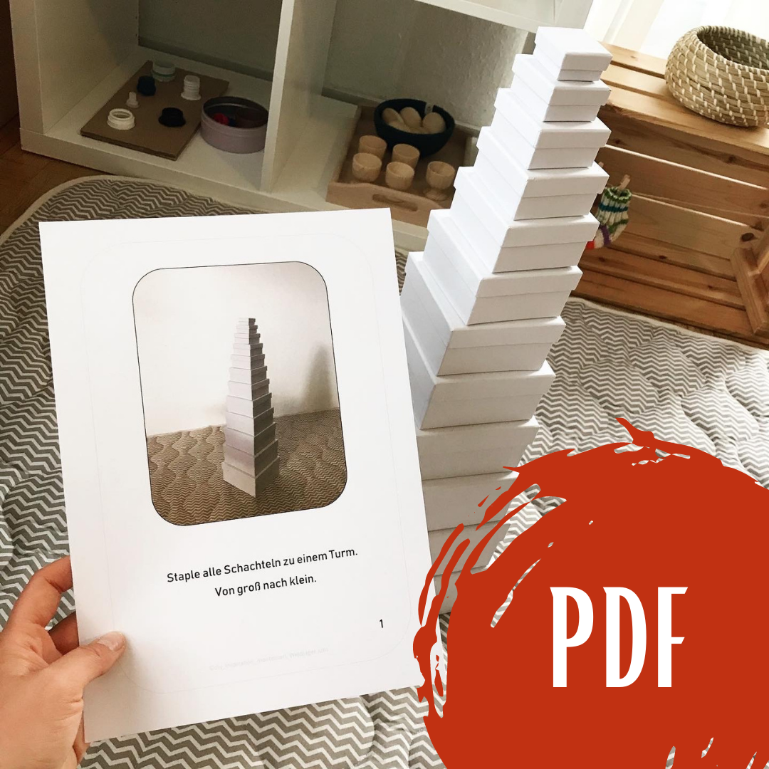 PDF: Schachtelspiel montessori-inspiriert